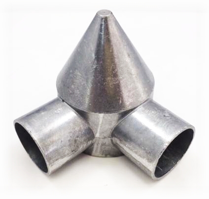 MAT 2-3/8" 1-Way Bullet Post Cap – Fence Post Cap – Model 328568C