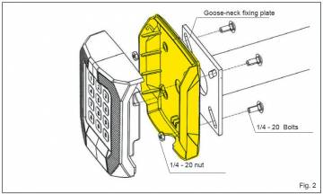 Image of item: KEYPAD REAR HOUSING (US AUTOMATIC)