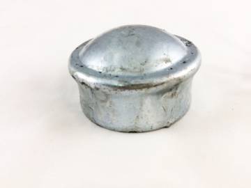 Image of item: 1-5/8" DOME CAP     GALVANIZED STEEL