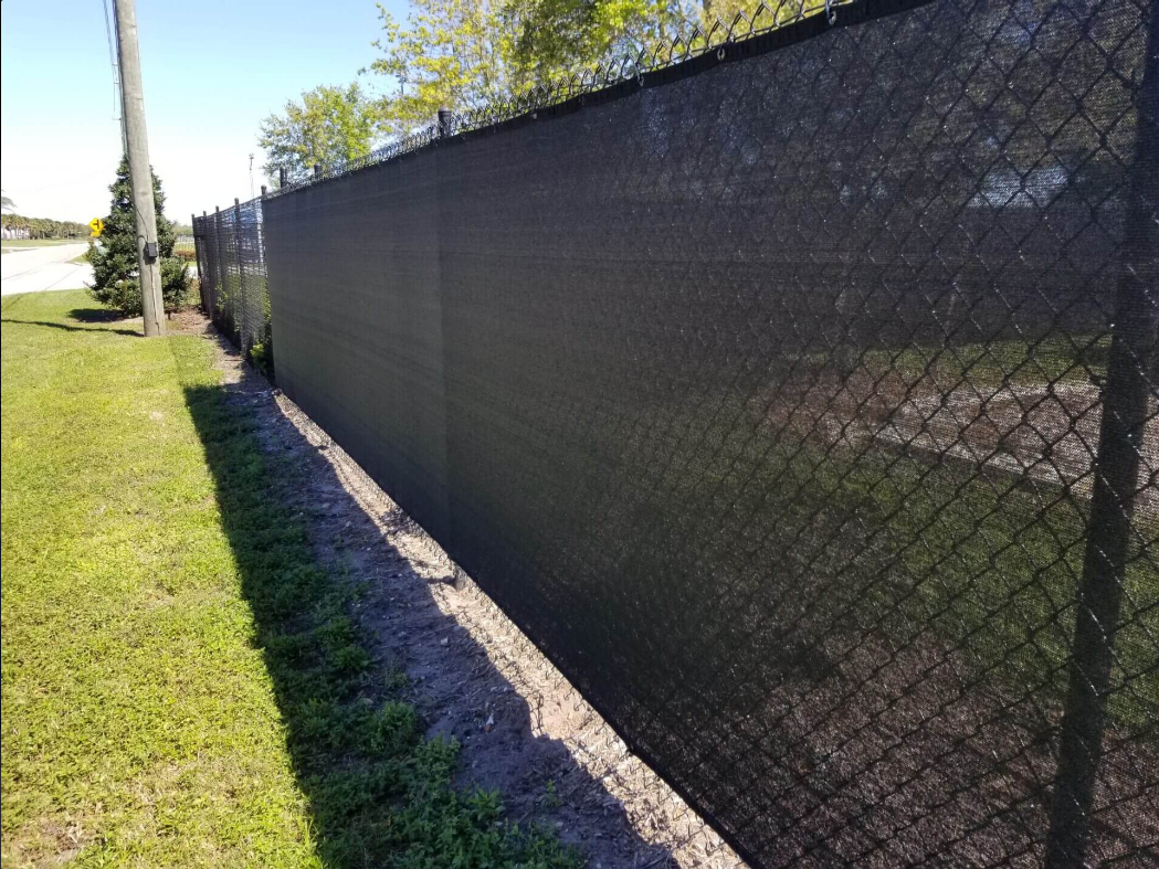 American Fence &amp; Supply Co.: BLACK PRIVACY SCREEN 92&quot; x 150'