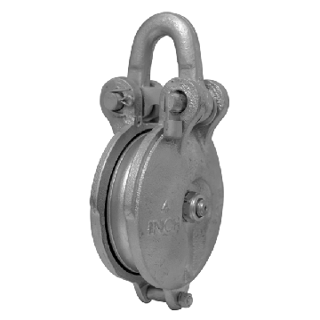 Image of item: 4" GALV. 3TON BLOCK PULLEY