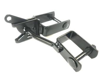 Image of item: BLACK 1-1/2x2"squareCLAMPon gravityLATCH