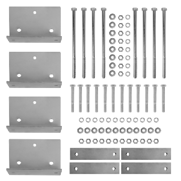 Image of item: 8"ALUM BUNK MNT. KIT 6"I-BEAM (CRADLES)