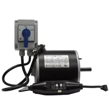 Image of item: ELITE 3/4hp WIRED   PAINTED MOTOR 110V