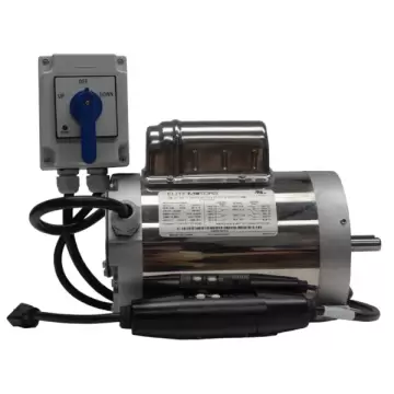 Image of item: ELITE 1.5hp STAINLESS C-FACED WIRED 110V