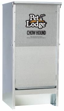 Image of item: 12LB GALV DOG FEEDER