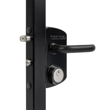 Image of item: LUKY30J5LGMAB-9005   MORTISE GATE LOCK