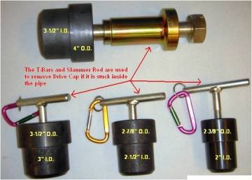 Image of item: 3-1/2"I.D. DRIVE CAP